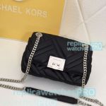 Michael Kors Vivianne Black Genuine Leather Newest Replica Bag